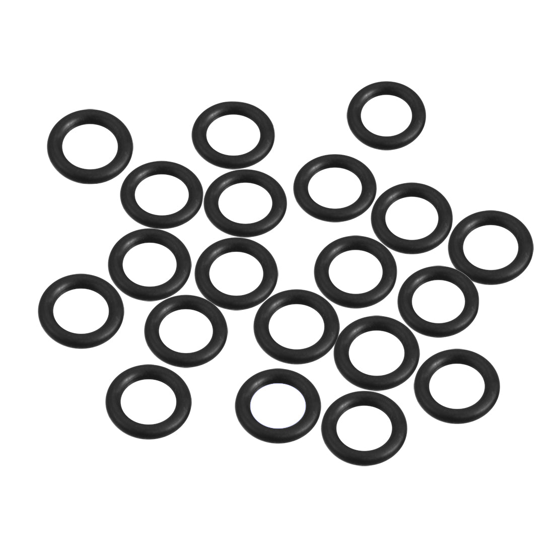 uxcell Uxcell O-Rings Nitrile Rubber 8mm x 11.6mm x 1.8mm Seal Rings Sealing Gasket 20pcs