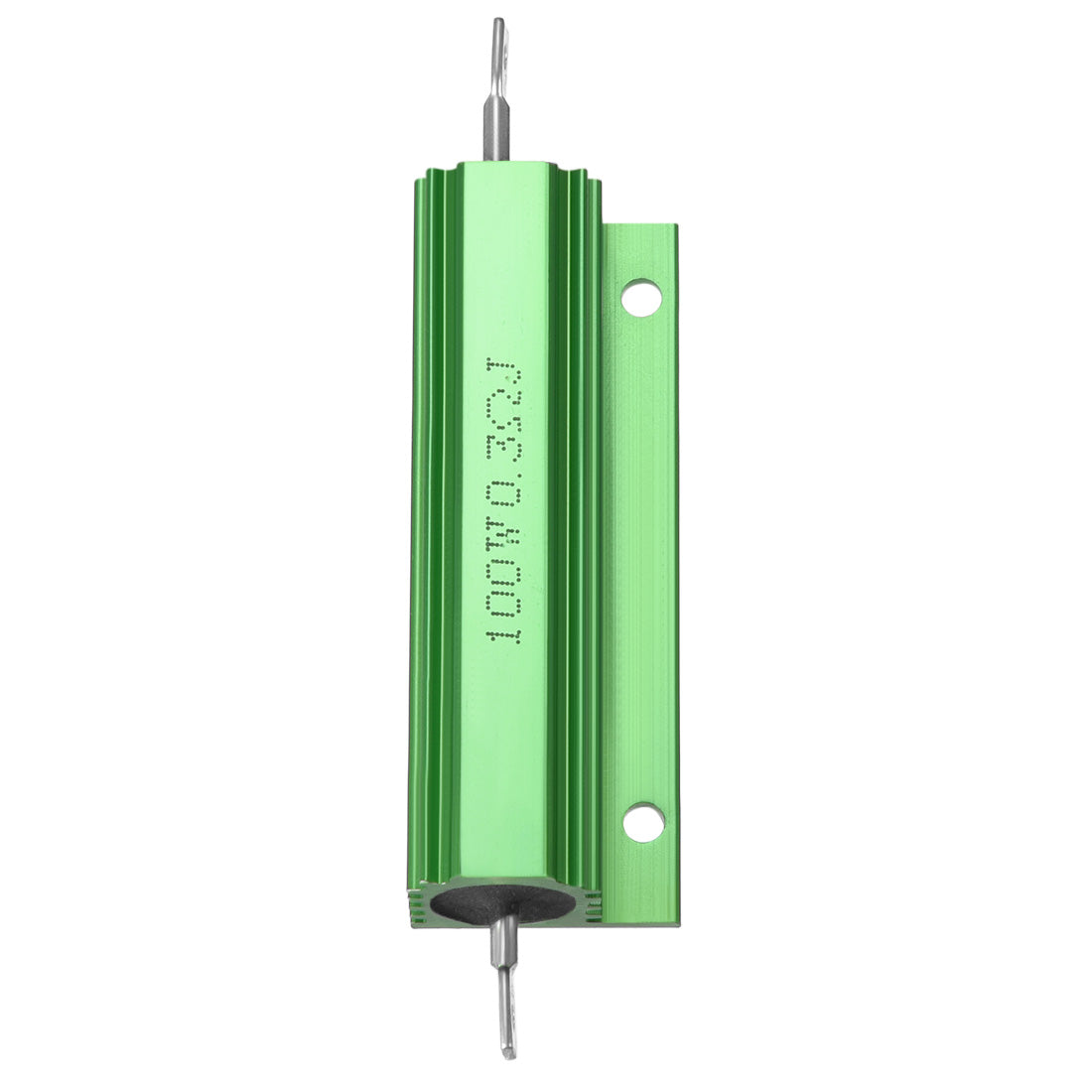 uxcell Uxcell Aluminum Case Resistor 100W 0.3 Ohm Wirewound Green for LED Replacement Converter 100W 0.3RJ