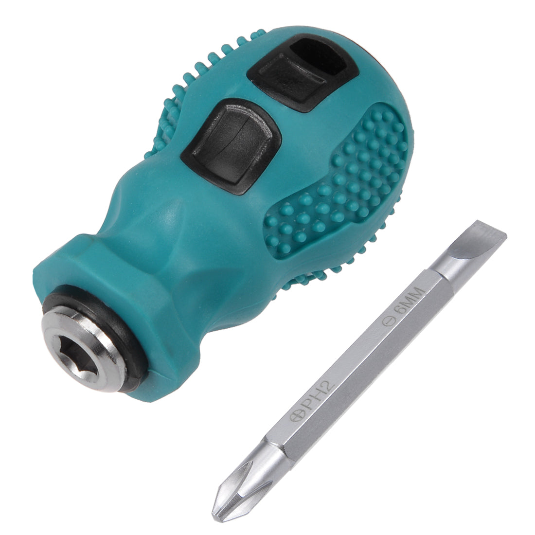 Harfington 2 in 1 Screwdriver #2(PH2) Phillips 6mm Slotted Driver Magnetic