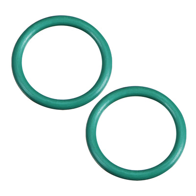 uxcell Uxcell O-Rings Fluorine Rubber 16mm x 20mm x 2mm Seal Rings Sealing Gasket 2pcs