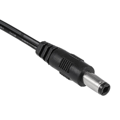 Harfington Uxcell 16cm 3.5x1.35mm Female to 5.5x2.5mm Male DC Power Extension Cable Connector for CCTV Security Camera 4pcs