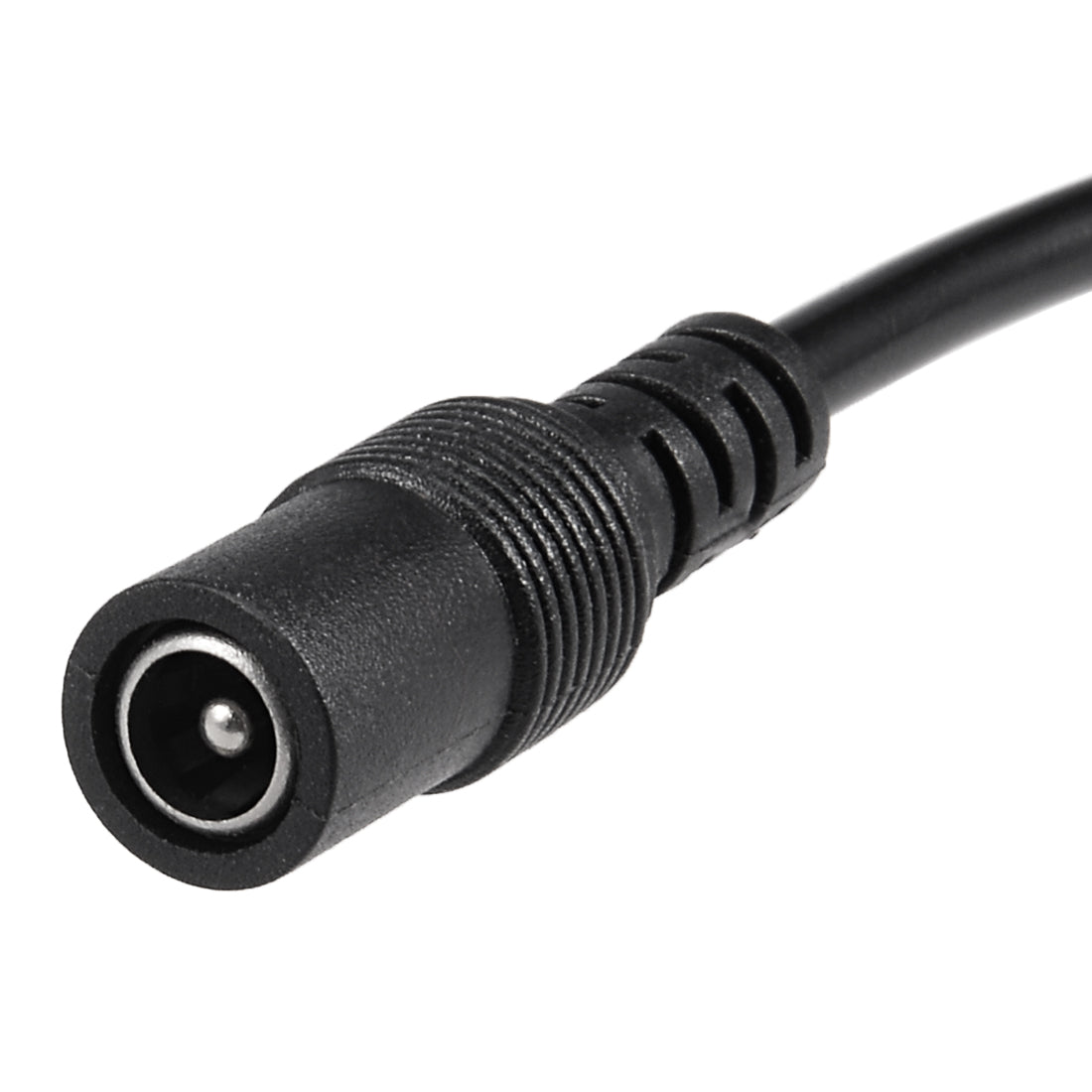 Harfington 15cm 12V Plastic Female DC Power Pigtail Cable Connector 22AWG for CCTV Security Camera 2.1 x 5.5mm