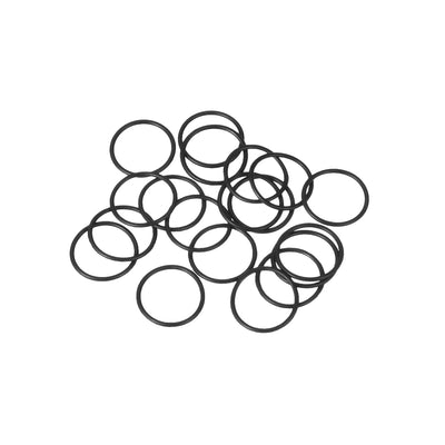 uxcell Uxcell O-Rings Nitrile Rubber 10mm x 12mm x 1mm Seal Rings Sealing Gasket 20pcs