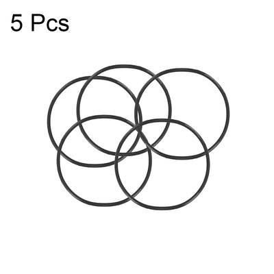 Harfington Uxcell O-Rings Nitrile Rubber 35mm x 38mm x 1.5mm Seal Rings Sealing Gasket 5pcs