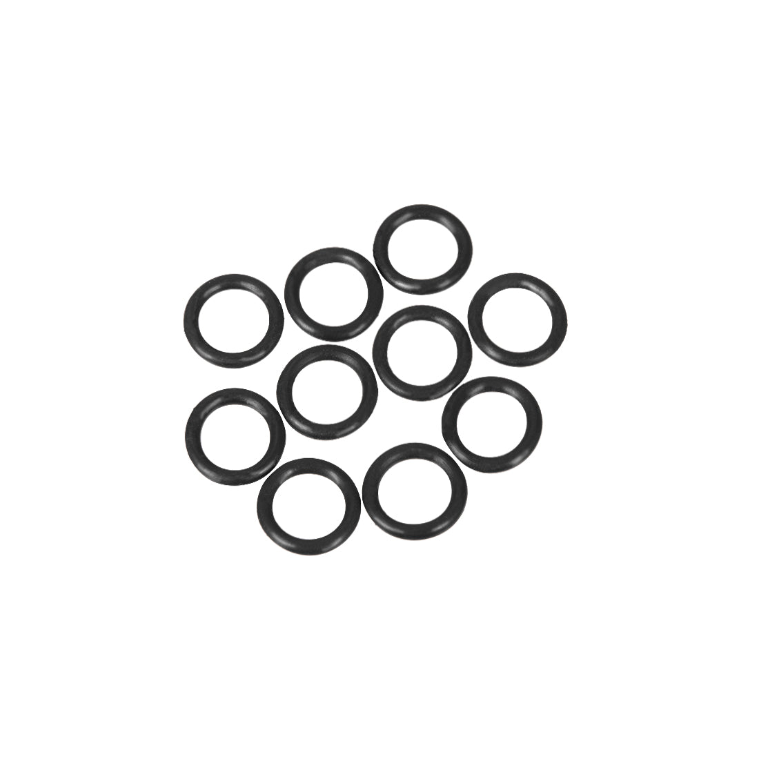 uxcell Uxcell O-Rings Nitrile Rubber 8.6mm x 13mm x 2.2mm Seal Rings Sealing Gasket 10pcs
