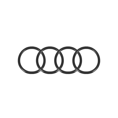 uxcell Uxcell O-Rings Nitrile Rubber 19.6mm x 24mm x 2.2mm Seal Rings Sealing Gasket 4pcs