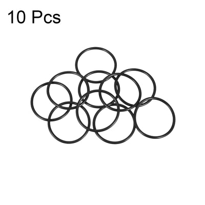 Harfington Uxcell O-Rings Nitrile Rubber 36.17mm x 41.41mm x 2.62mm Seal Ring Sealing Gasket 10pcs