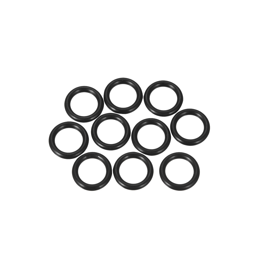 uxcell Uxcell O-Rings Nitrile Rubber 12mm x 17mm x 2.5mm Seal Rings Sealing Gasket 10pcs