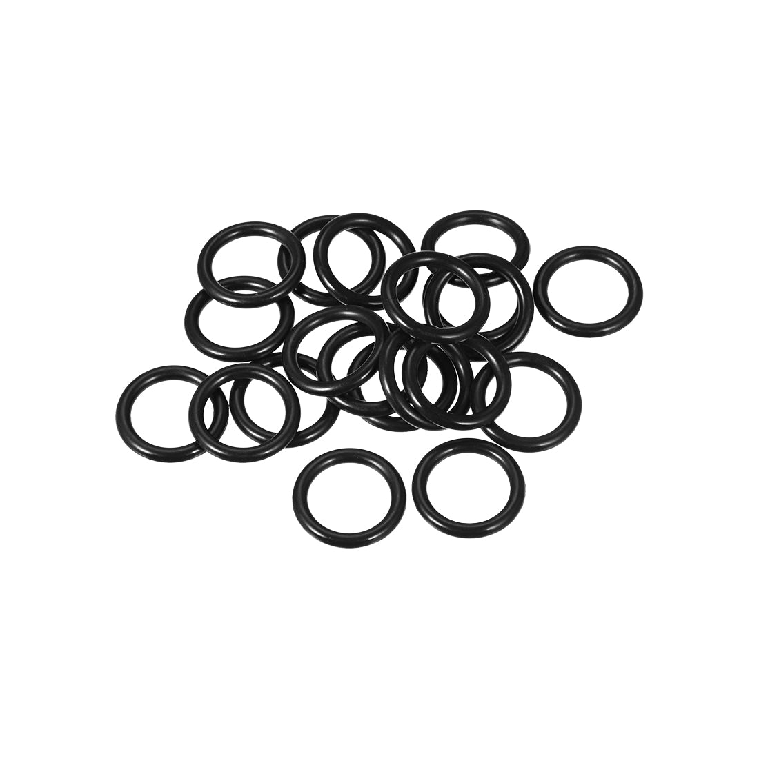 uxcell Uxcell O-Rings Nitrile Rubber 12mm x 17mm x 2.5mm Seal Rings Sealing Gasket 20pcs