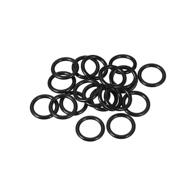uxcell Uxcell O-Rings Nitrile Rubber 12mm x 17mm x 2.5mm Seal Rings Sealing Gasket 20pcs