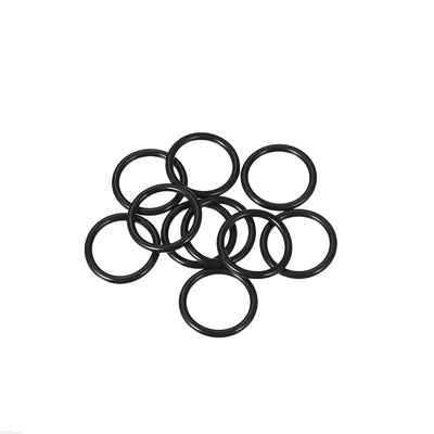 uxcell Uxcell O-Rings Nitrile Rubber 17mm x 22mm x 2.5mm Seal Rings Sealing Gasket 10pcs