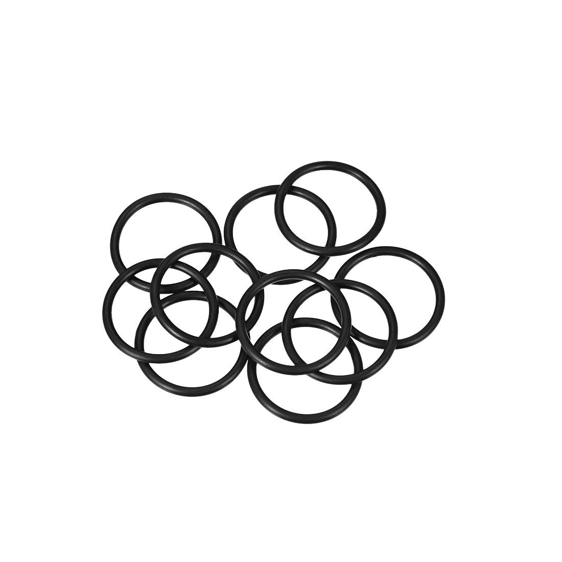 uxcell Uxcell O-Rings Nitrile Rubber 21mm x 26mm x 2.5mm Seal Rings Sealing Gasket 10pcs