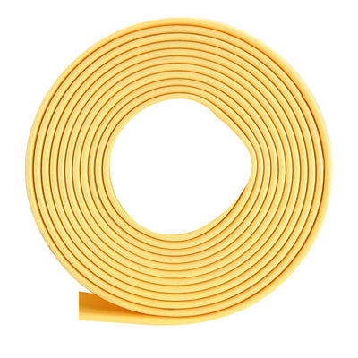uxcell Uxcell Heat Shrink Tube 2:1 Electrical Insulation Tube Wire Cable Tubing Sleeving Wrap Yellow  Flat Width 25MM 1m Long