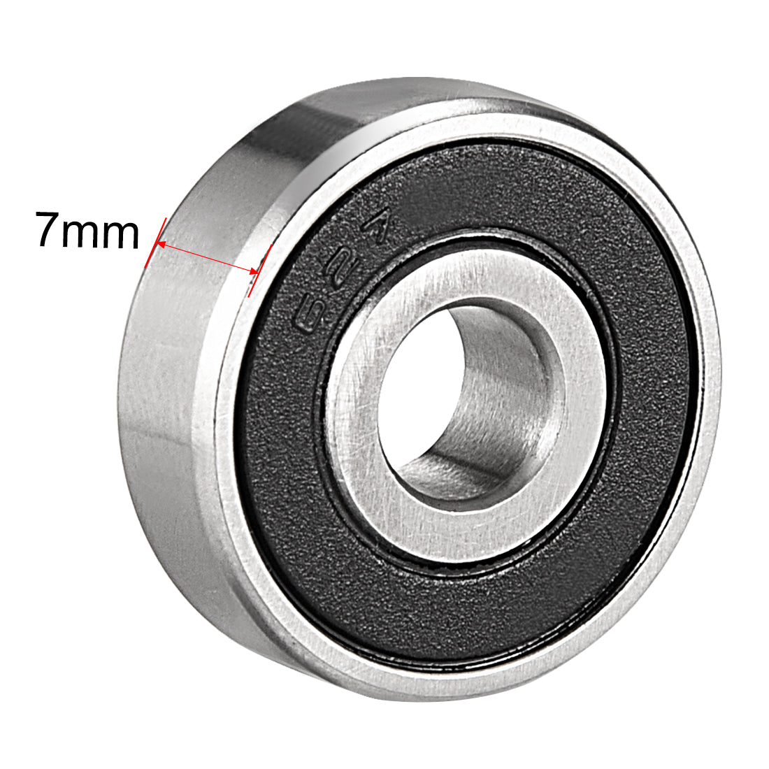 uxcell Uxcell Deep Groove Ball Bearings Metric Double Sealed Chrome Steel ABEC1