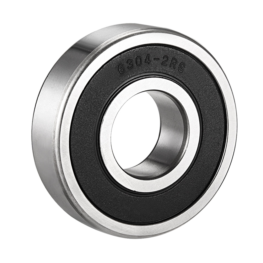 Harfington Deep Groove Ball Bearings Metric Single Sealed Chrome Steel P0 Z2