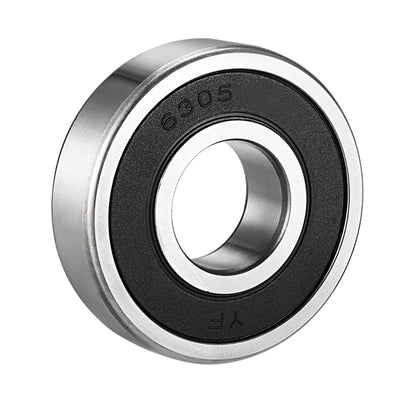 Harfington Deep Groove Ball Bearings Metric Single Sealed Chrome Steel P0 Z2