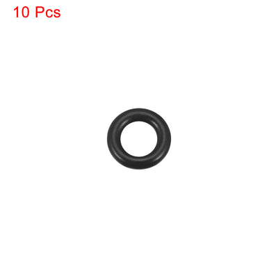 Harfington Uxcell O-Rings Nitrile Rubber 4.2mm x 9mm x 2.4mm Seal Rings Sealing Gasket 10pcs