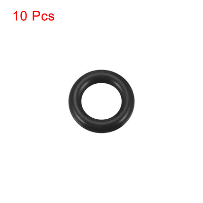 Harfington Uxcell O-Rings Nitrile Rubber 5.2mm x 10mm x 2.4mm Seal Rings Sealing Gasket 10pcs