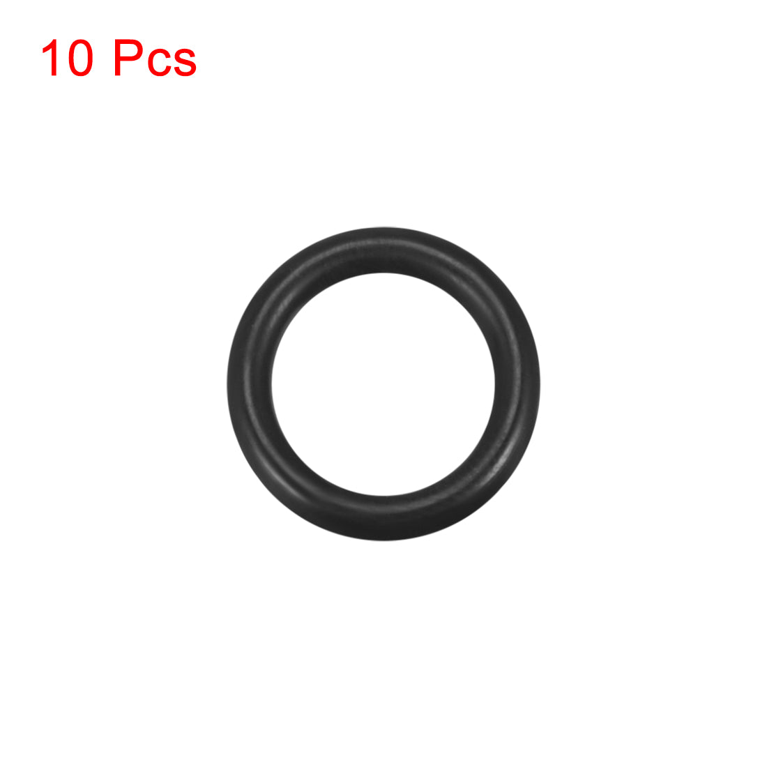 uxcell Uxcell O-Rings Nitrile Rubber 11.2mm x 16mm x 2.4mm Seal Rings Sealing Gasket 10pcs