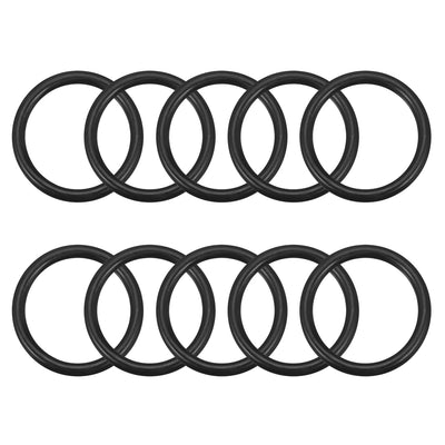 uxcell Uxcell O-Rings Nitrile Rubber 19.2mm x 24mm x 2.4mm Seal Rings Sealing Gasket 10pcs