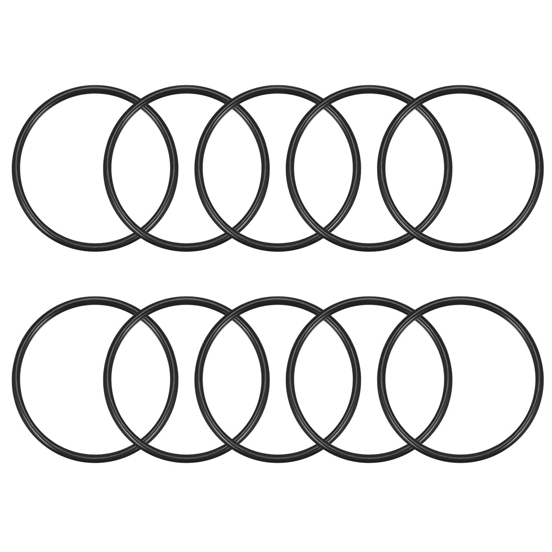 uxcell Uxcell O-Rings Nitrile Rubber 36.2mm x 41mm x 2.4mm Seal Rings Sealing Gasket 10pcs