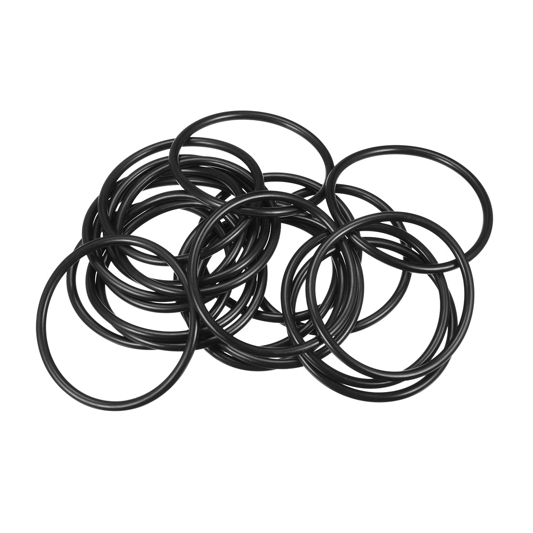 uxcell Uxcell O-Rings Nitrile Rubber 37.2mm x 42mm x 2.4mm Seal Rings Sealing Gasket 20pcs