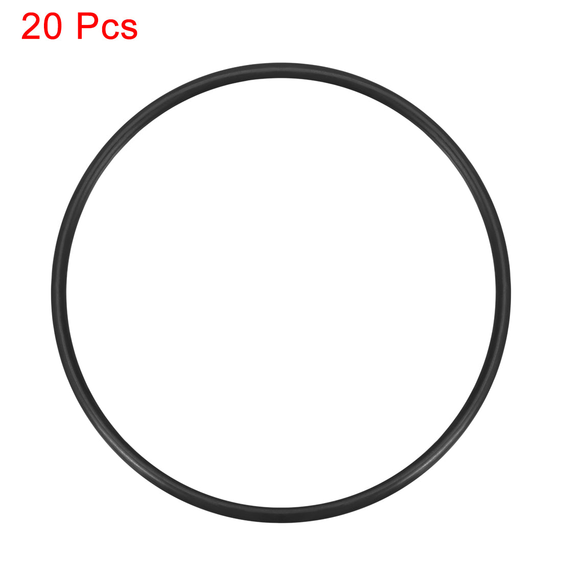 uxcell Uxcell O-Rings Nitrile Rubber 63.2mm x 68mm x 2.4mm Seal Rings Sealing Gasket 20pcs