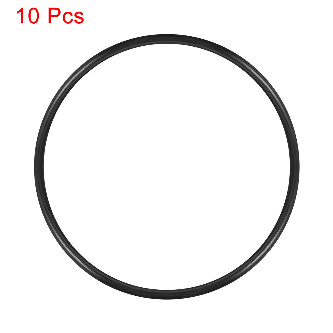 uxcell Uxcell O-Rings Nitrile Rubber 70.2mm x 75mm x 2.4mm Seal Rings Sealing Gasket 10pcs