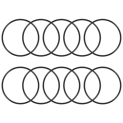 uxcell Uxcell O-Rings Nitrile Rubber 85.2mm x 90mm x 2.4mm Seal Rings Sealing Gasket 10pcs