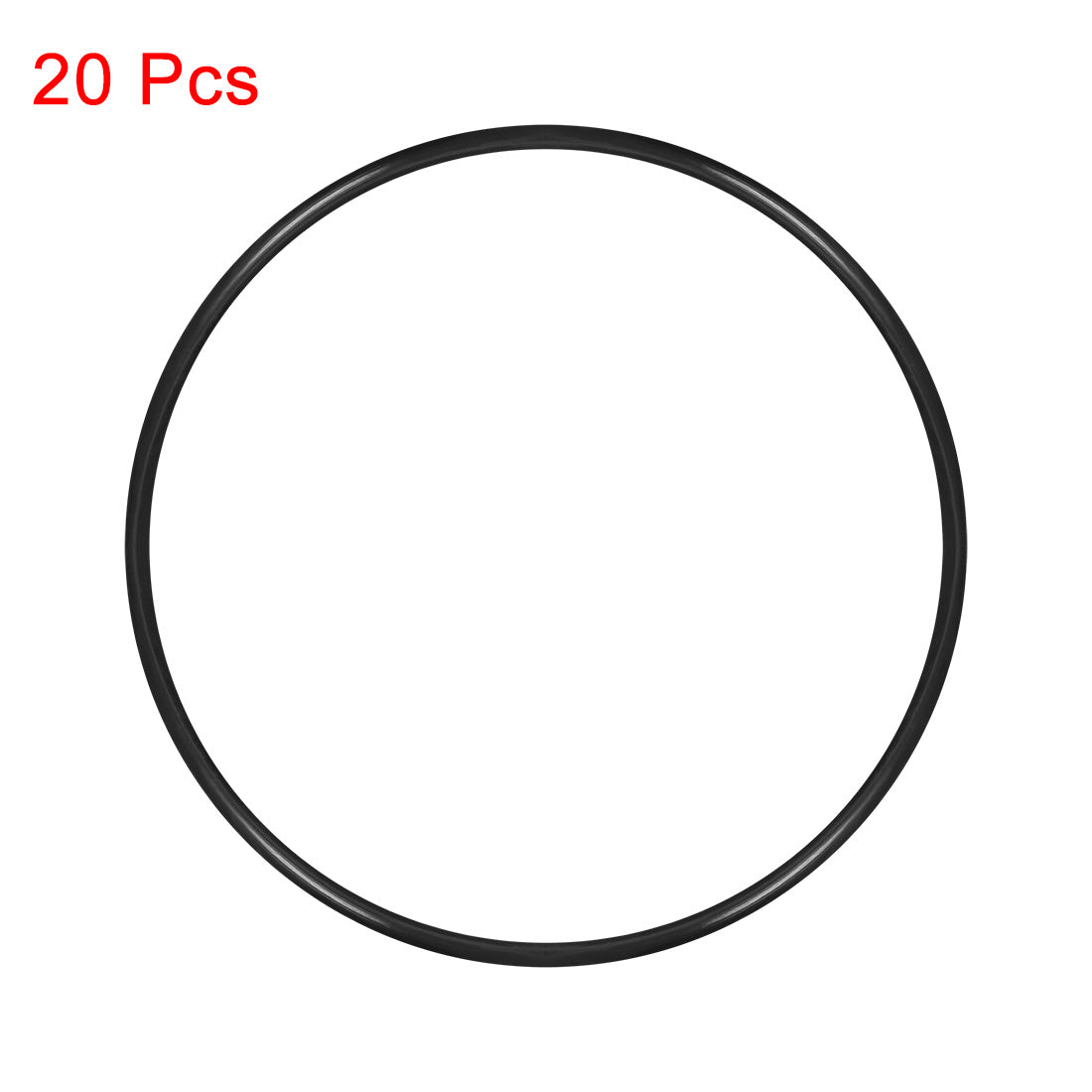 uxcell Uxcell O-Rings Nitrile Rubber 95.2mm x 100mm x 2.4mm Seal Rings Sealing Gasket 20pcs