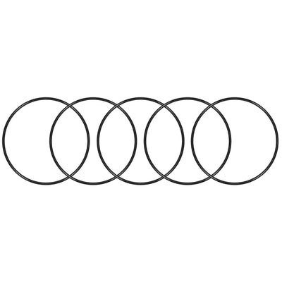 uxcell Uxcell O-Rings Nitrile Rubber 100.2mm x 105mm x 2.4mm Seal Rings Sealing Gasket 5pcs