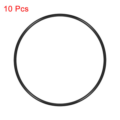 Harfington Uxcell O-Rings Nitrile Rubber 105.2mm x 110mm x 2.4mm Seal Rings Sealing Gasket 10pcs