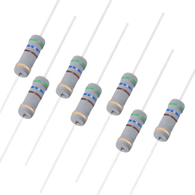 uxcell Uxcell 200pcs 2W 560 Ohm Carbon Film Resistor 5% Tolerance 4 Color Bands