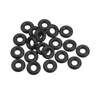 uxcell Uxcell O-Rings Nitrile Rubber 3.8mm x 10mm x 3.1mm Seal Rings Sealing Gasket 20pcs