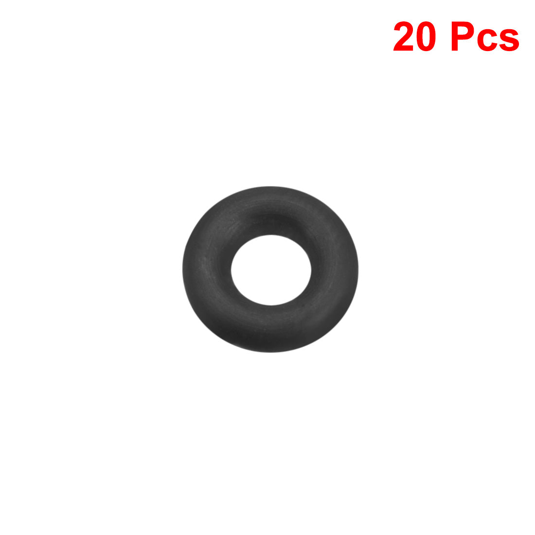 uxcell Uxcell O-Rings Nitrile Rubber 4.8mm x 11mm x 3.1mm Seal Rings Sealing Gasket 20pcs
