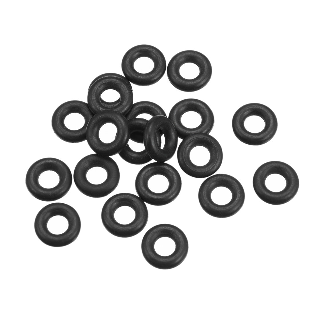 uxcell Uxcell O-Rings Nitrile Rubber 4.8mm x 11mm x 3.1mm Seal Rings Sealing Gasket 20pcs