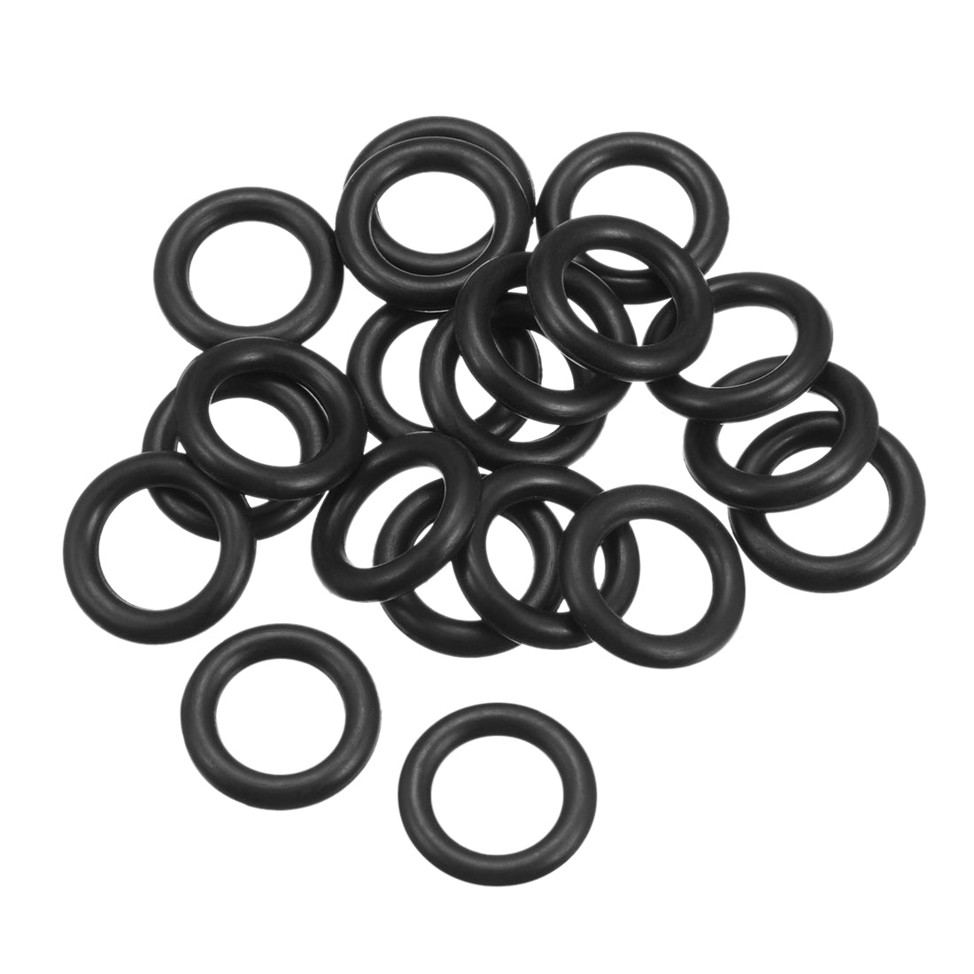 uxcell Uxcell O-Rings Nitrile Rubber 9.8mm x 16mm x 3.1mm Seal Rings Sealing Gasket 20pcs
