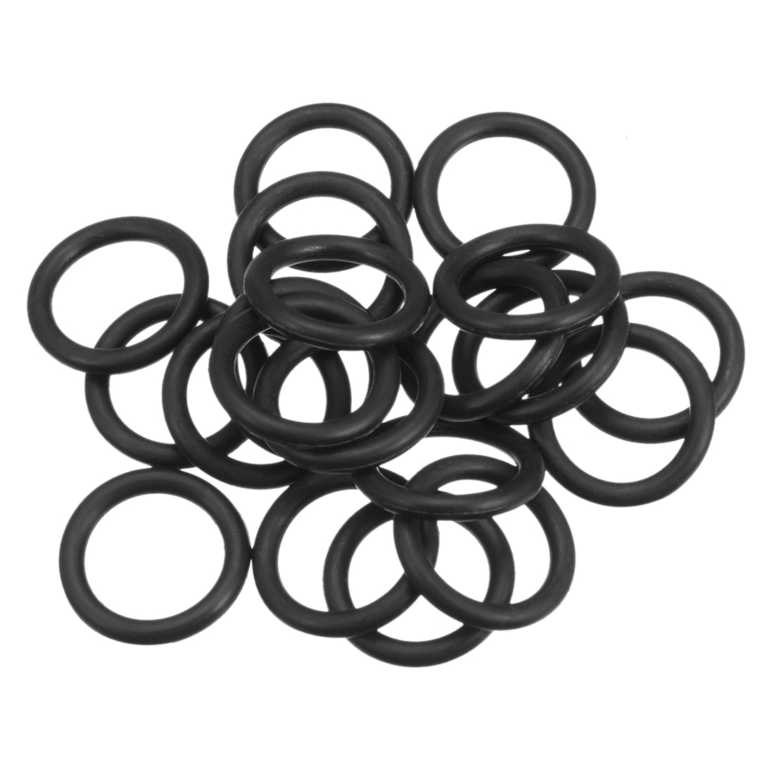uxcell Uxcell O-Rings Nitrile Rubber 15.8mm x 22mm x 3.1mm Seal Rings Sealing Gasket 20pcs
