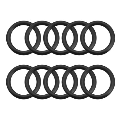 uxcell Uxcell O-Rings Nitrile Rubber 17.8mm x 24mm x 3.1mm Seal Rings Sealing Gasket 10pcs
