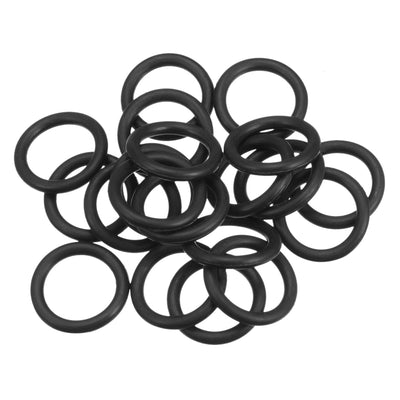 uxcell Uxcell O-Rings Nitrile Rubber 17.8mm x 24mm x 3.1mm Seal Rings Sealing Gasket 20pcs
