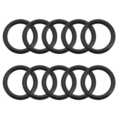 uxcell Uxcell O-Rings Nitrile Rubber 19.8mm x 26mm x 3.1mm Seal Rings Sealing Gasket 10pcs