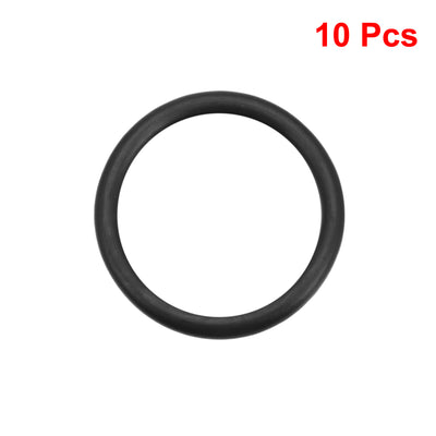Harfington Uxcell O-Rings Nitrile Rubber 21.8mm x 28mm x 3.1mm Seal Rings Sealing Gasket 10pcs