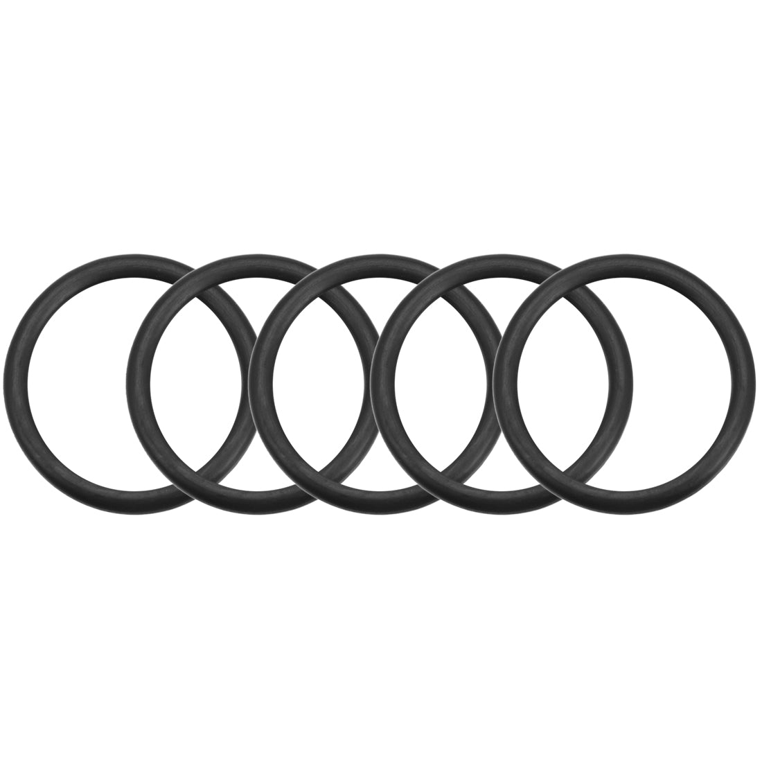 uxcell Uxcell O-Rings Nitrile Rubber 23.8mm x 30mm x 3.1mm Seal Rings Sealing Gasket 5pcs