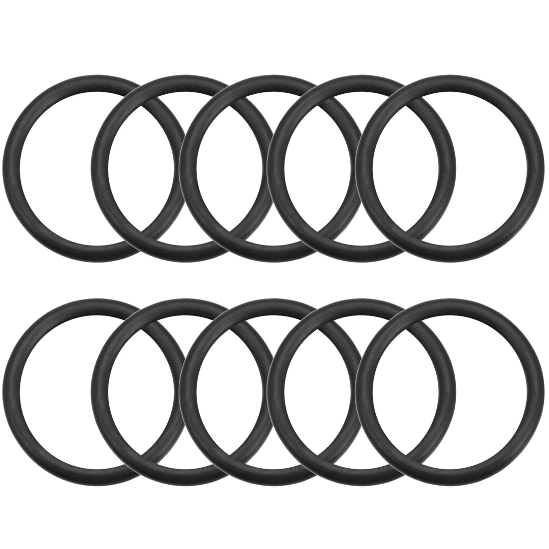 uxcell Uxcell O-Rings Nitrile Rubber 23.8mm x 30mm x 3.1mm Seal Rings Sealing Gasket 10pcs