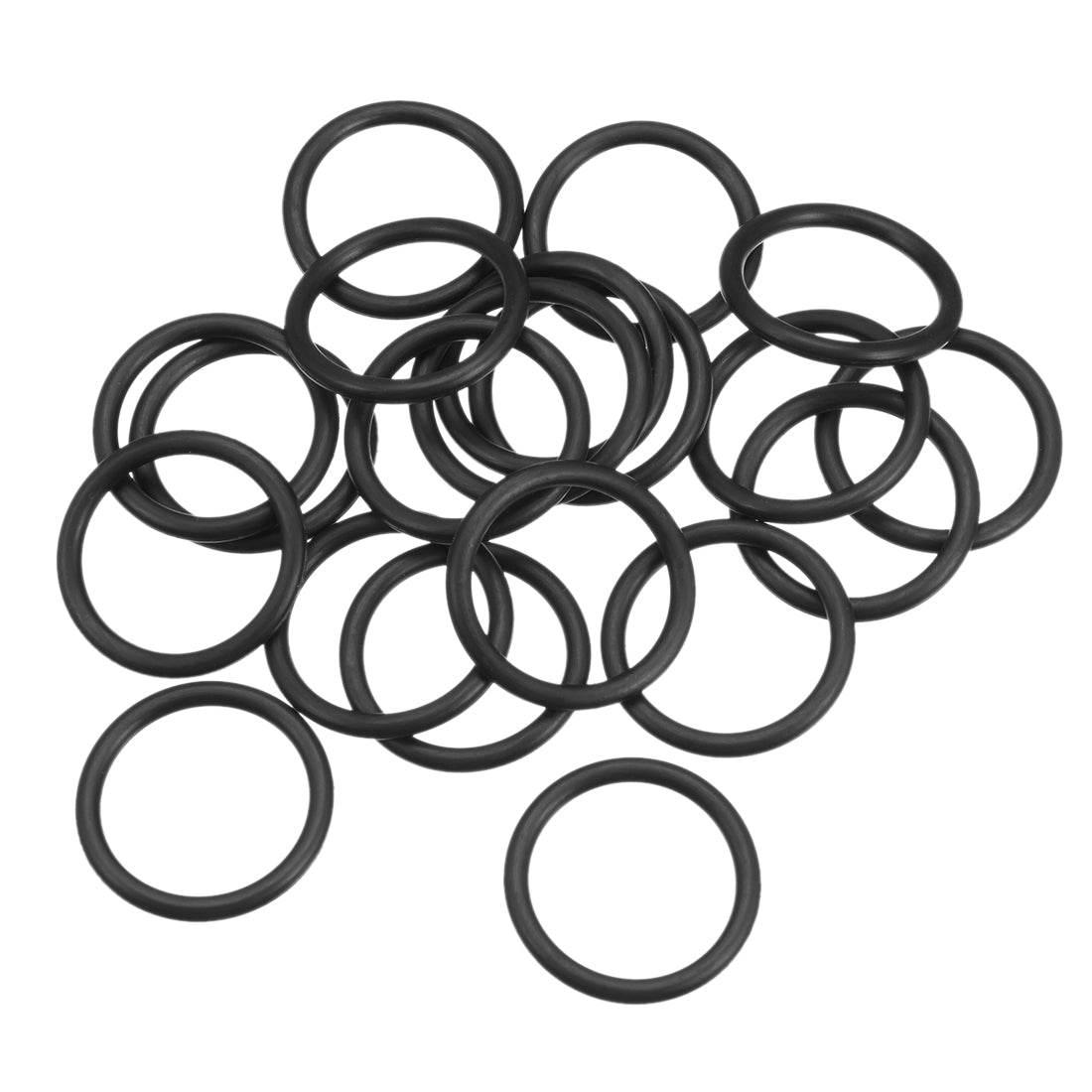 uxcell Uxcell O-Rings Nitrile Rubber 23.8mm x 30mm x 3.1mm Seal Rings Sealing Gasket 20pcs