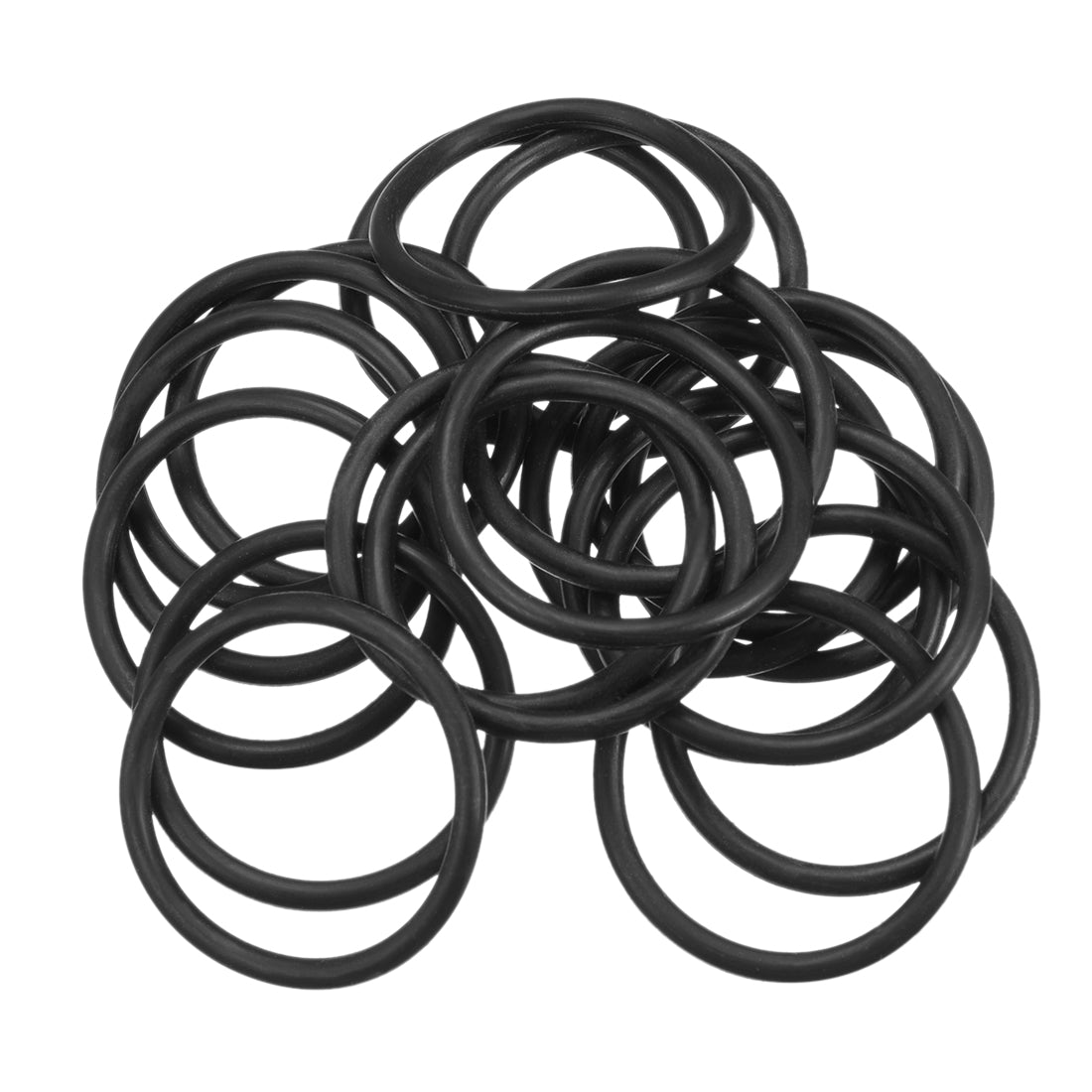 uxcell Uxcell O-Rings Nitrile Rubber 31.8mm x 38mm x 3.1mm Seal Rings Sealing Gasket 20pcs