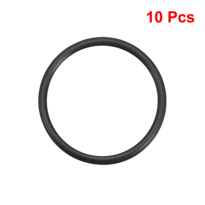 Harfington Uxcell O-Rings Nitrile Rubber 32.8mm x 39mm x 3.1mm Seal Rings Sealing Gasket 10pcs