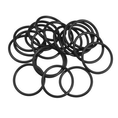 uxcell Uxcell O-Rings Nitrile Rubber 36.8mm x 43mm x 3.1mm Seal Rings Sealing Gasket 20pcs