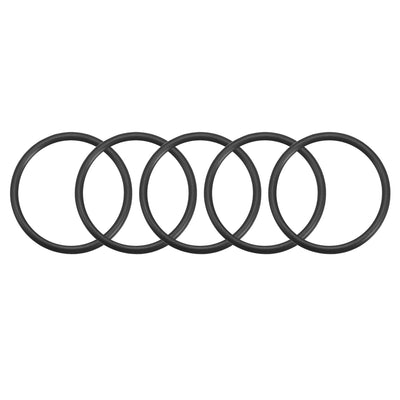 uxcell Uxcell O-Rings Nitrile Rubber 37.8mm x 44mm x 3.1mm Seal Rings Sealing Gasket 5pcs