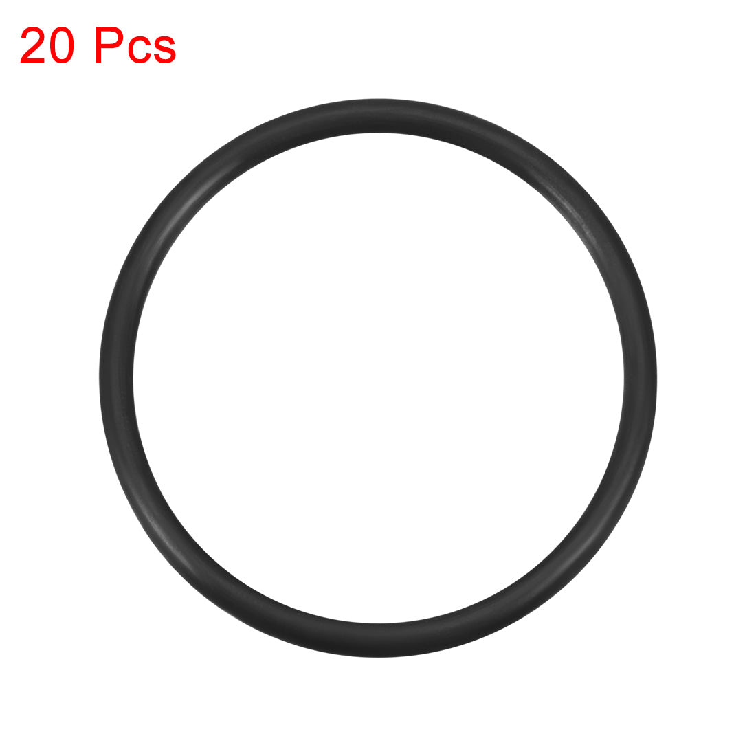 uxcell Uxcell O-Rings Nitrile Rubber 40.8mm x 47mm x 3.1mm Seal Rings Sealing Gasket 20pcs